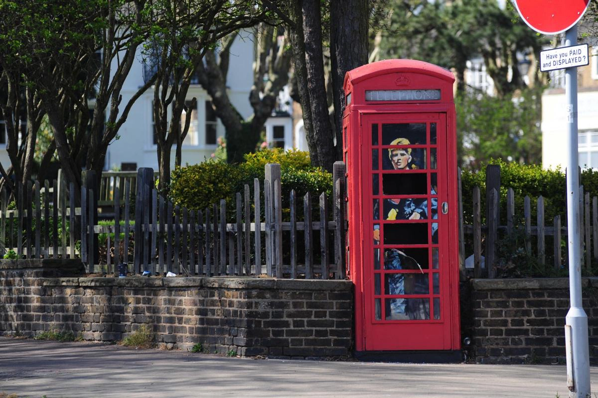 Brittisk telefonkiosk